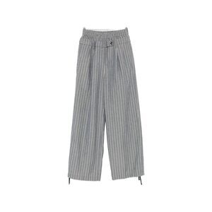 White Sand Women Linen Blend Trousers